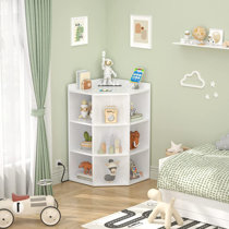 Corner bookshelf sale for kids
